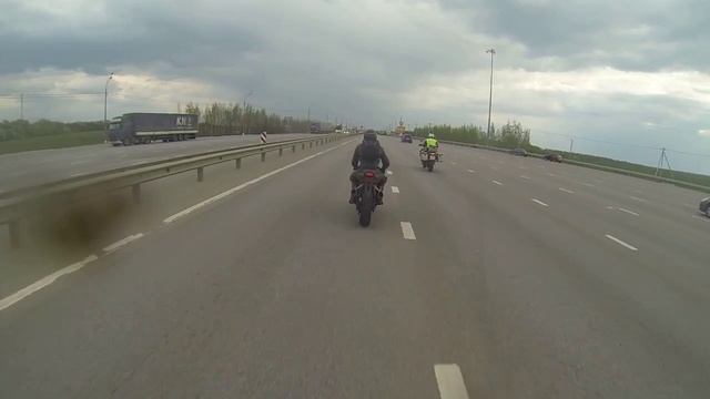 Кусок поездки по М4, пост взимания платы смотреть онлайн