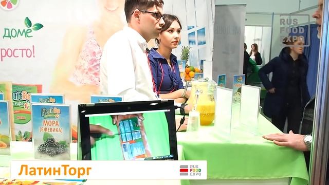 "ЛатинТорг" на выставке "InterFood St. Petersburg 2017", 19-21 апреля смотреть онлайн