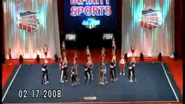 Infinity All Stars - Cheerleading 2008 смотреть онлайн