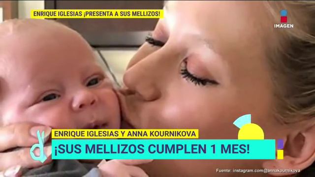¡Enrique Iglesias y Anna Kournikova presumen a sus mellizos! | De Primera Mano смотреть онлайн