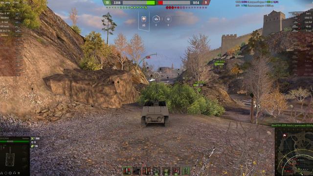 Nashorn на карте «Граница империи» 🌟 4 фрага, 2200 урона 🌟 Мастер на Носороге смотреть онлайн