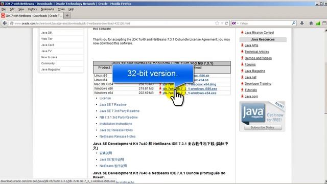 Java 7 Video Tutorial - How to Download NetBeans & JDK смотреть онлайн