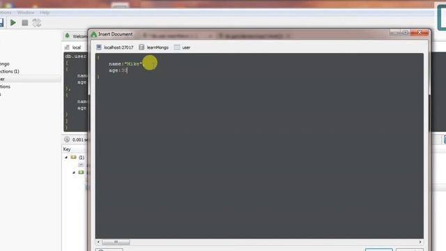 8.MongoDB tutorial for beginners : Insert data with robo 3t смотреть онлайн