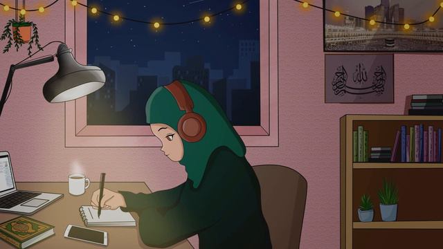 [Lofi theme] Quran for sleep/Study Session📚 - Relaxing Quran recitation - Surah Al Waqiah смотреть онлайн