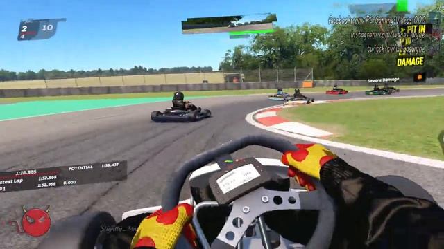 VR Kart Race 2 - 18 April 2021 | Automobilista 2 смотреть онлайн