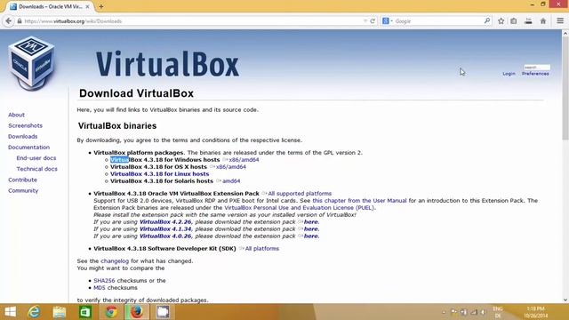 Tutorial to install virtualbox in Windows 8/8.1 смотреть онлайн