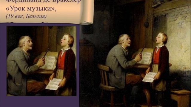 Образ учителя в произведениях мировой живописи смотреть онлайн