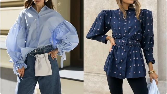 ТРЕНДОВЫЕ БЛУЗЫ И РУБАШКИ 💖 ШИКАРНЫЕ ОБРАЗЫ ВЕСНА-ЛЕТ0 смотреть онлайн