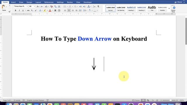 How To Type Down Arrow on Keyboard смотреть онлайн