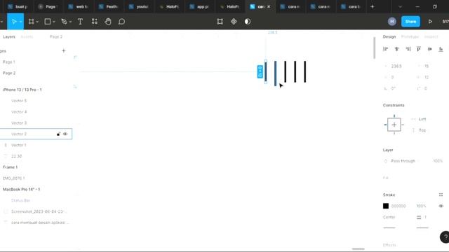cara membuat desain aplikasi instagram di figma part 1 смотреть онлайн