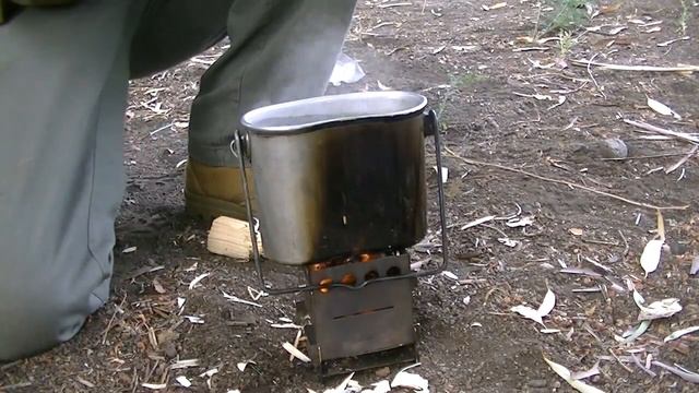 BushBox походная печка кофе лес смотреть онлайн