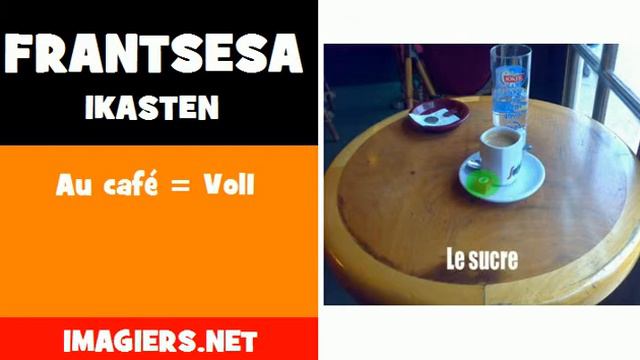 Frantsesa ikasten = Au café = Vol1 смотреть онлайн