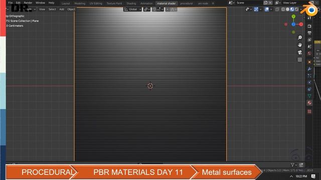 Procedural METAL Shader (node group) blender 2.83 смотреть онлайн