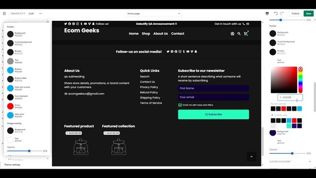 Turning Debutify 4.7 into a DARK Theme! смотреть онлайн