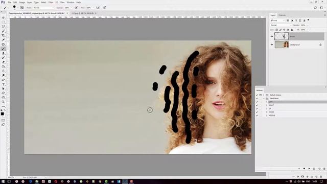 Установка экшена в Фотошоп - SandShtorm и Raspad смотреть онлайн