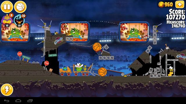 Angry Birds Seasons HAM Dunk Level 3-9 153120 смотреть онлайн