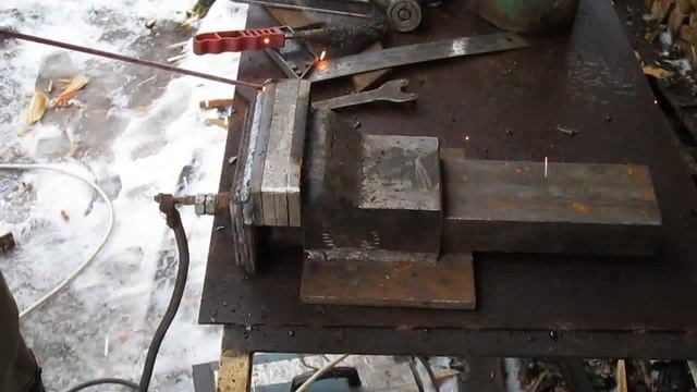homemade vise part 2 тиски своими руами смотреть онлайн