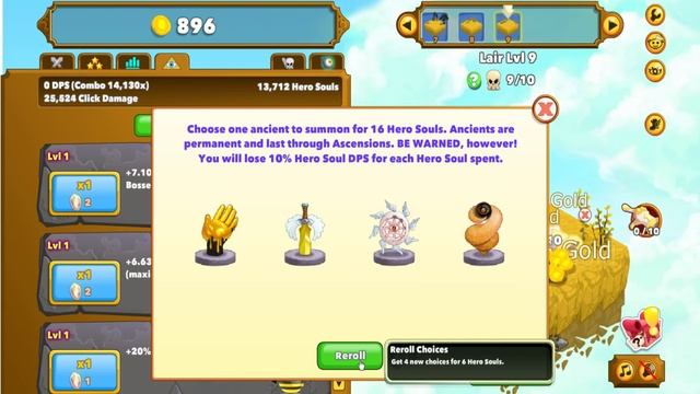 Clicker Heroes Root 2 #17 - 10% TP!!! смотреть онлайн