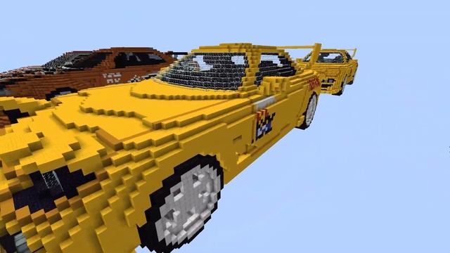 Minecraft INITIAL D REDSUNS MAZDA RX-7 FD смотреть онлайн