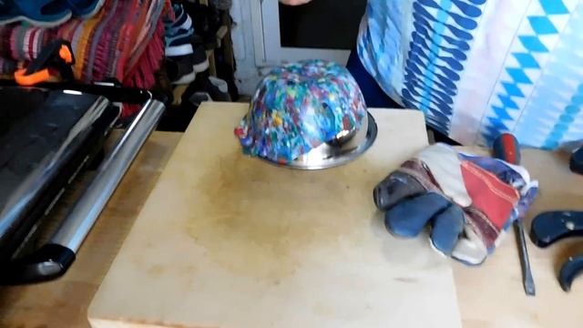Making Recycled HDPE Plastic Bowls