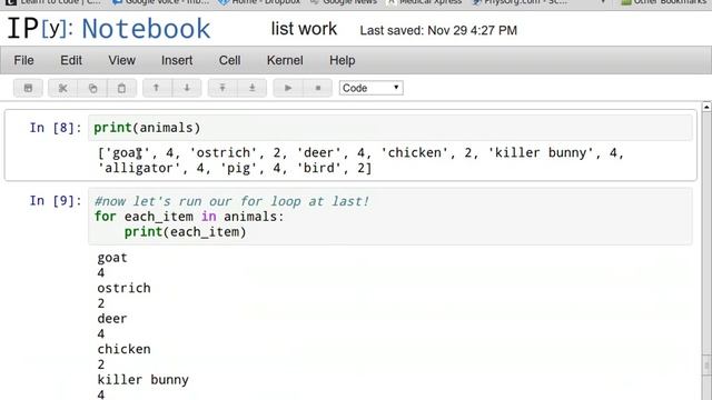 ipython tips tricks and discoveries trying to format list output to my satisfaction смотреть онлайн