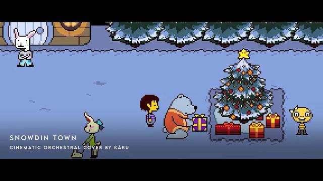 Undertale - Snowdin Town - Cinematic Orchestral Cover [ Kāru ] смотреть онлайн