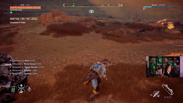 back at it with the robot dinos - Horizon Zero Dawn смотреть онлайн