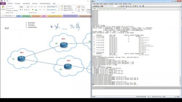 Регулярные Выражения и BGP