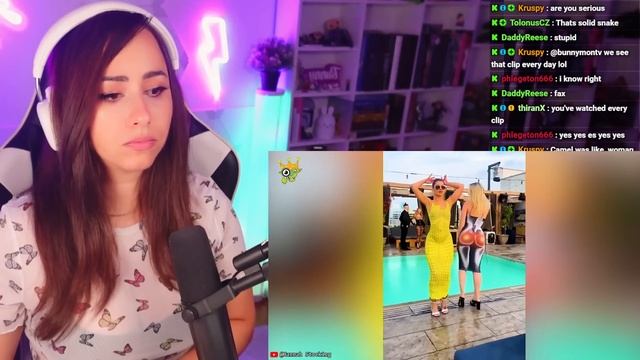 SECURITY CAMERA FAILS ? | Bunnymon REACTS смотреть онлайн