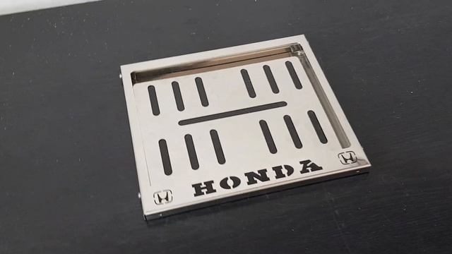 держатель номерного знака для мотоциклов ( металл нержавейка)