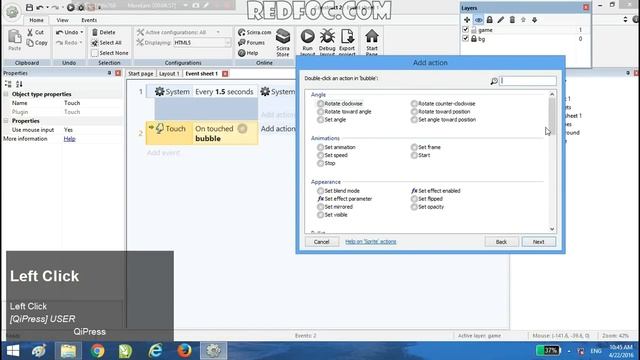 Bubble Touch - Basic Construct 2 Tutorial + CAPX смотреть онлайн