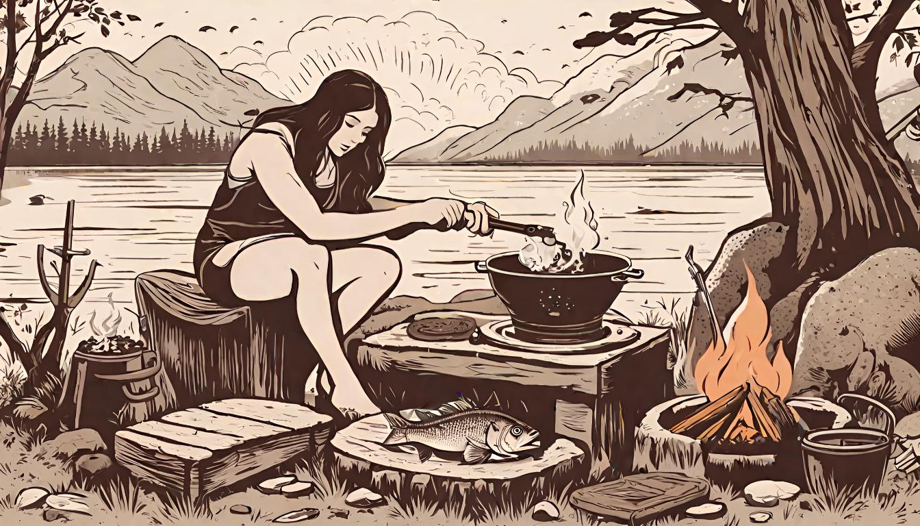 УХА НА КОСТРЕ В КАЗАНЕ. ВИДЕО РЕЦЕПТ. смотреть онлайн