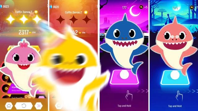 Mommy Shark vs Baby Shark vs Daddy Shark vs Grandpa Shark ? Who Will Win? смотреть онлайн