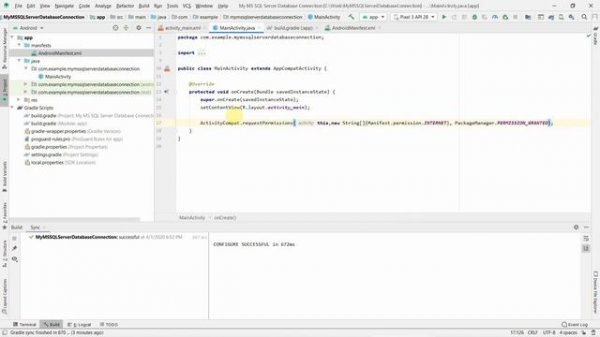 How to connect to MS SQL Server database from your Android App? - complete steps