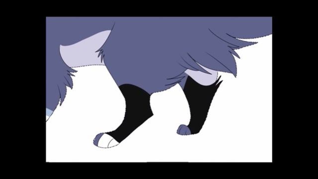 Рисуем волчика в Paint Tool Sai) смотреть онлайн