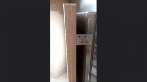 Встроенный холодильник. Из обычного холодильника.