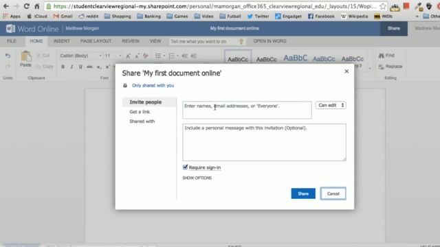 Office 365 - Word Online tutorial смотреть онлайн