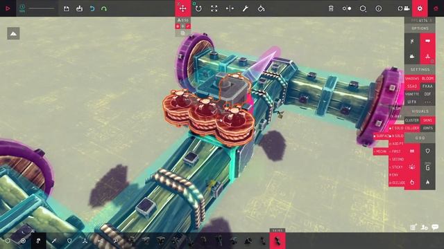 Besiege | Rope based angular drag generator смотреть онлайн