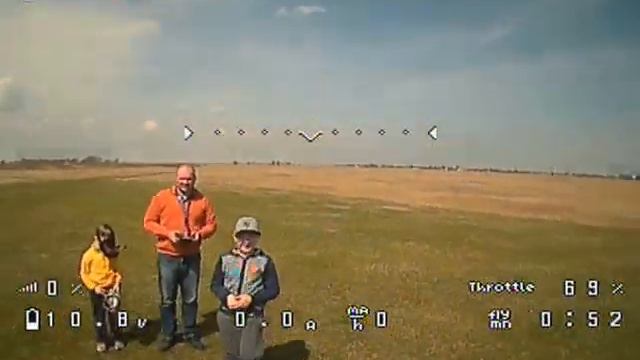 Первый FPV полет смотреть онлайн