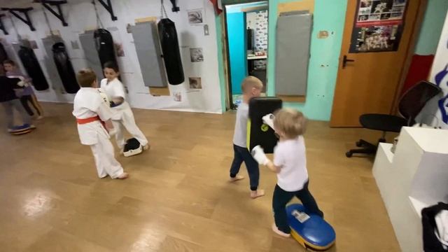 Тренировка 21 июня 2022 года. Киокусинкай каратэ в Климовске на Западной 12. смотреть онлайн