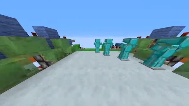 Minecraft механизмы | Волна из Armor Stand смотреть онлайн