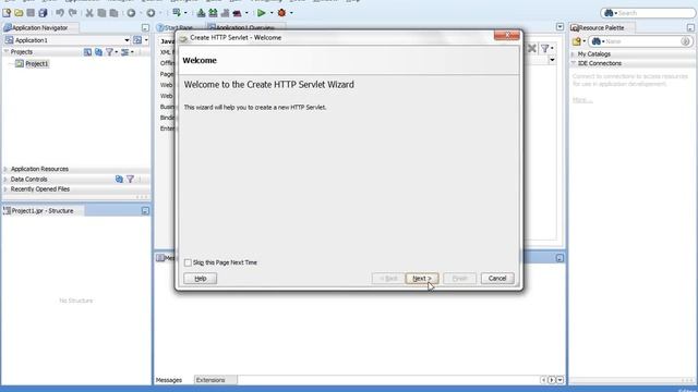 how to create servlet in JDeveloper смотреть онлайн