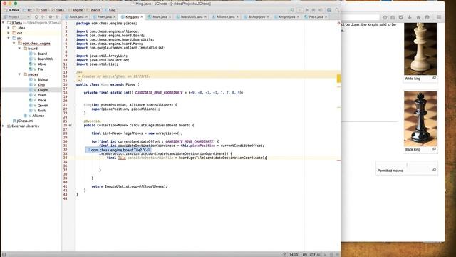 Java Chess Programming Video #13 The King смотреть онлайн