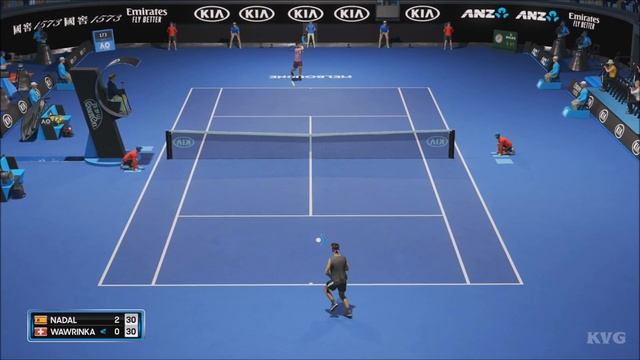 AO Tennis 2 Gameplay (PS4 HD) [1080p60FPS] смотреть онлайн