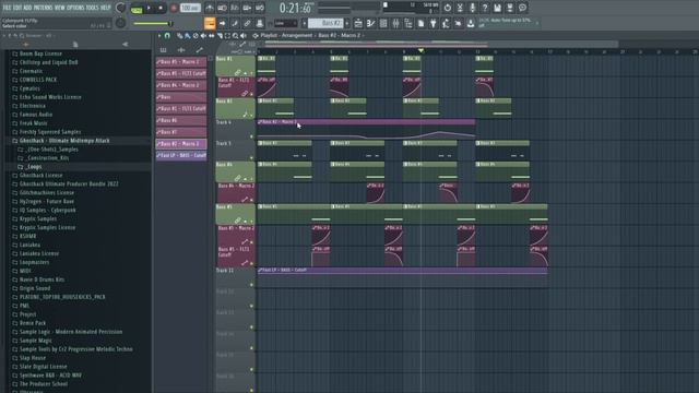Пишем трек в стиле Cyberpunk в FL Studio 20 (+free Flp) #freeflp #cyberpunkmusic #flstudio