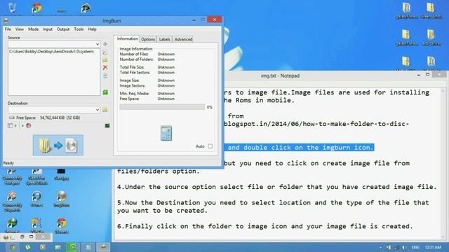 How to Make Folder to img file смотреть онлайн