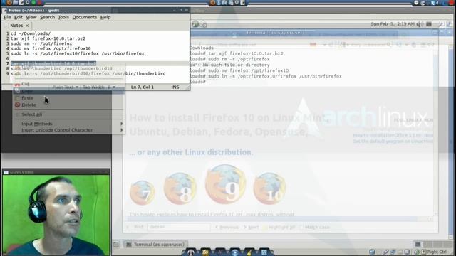 "The Debian Stable" Firefox + Thunderbird смотреть онлайн