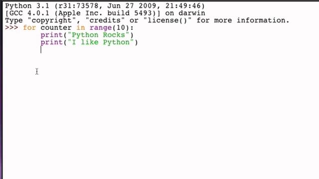 Iteration using for and range (Part 2) смотреть онлайн