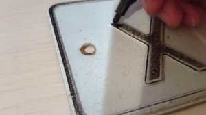 Стерлись номера. Как самому подкрасить номерные знаки авто