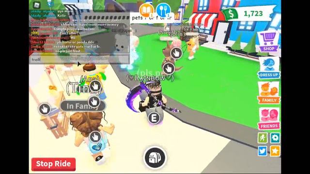 что дают за мега неон кошку в адопт ми